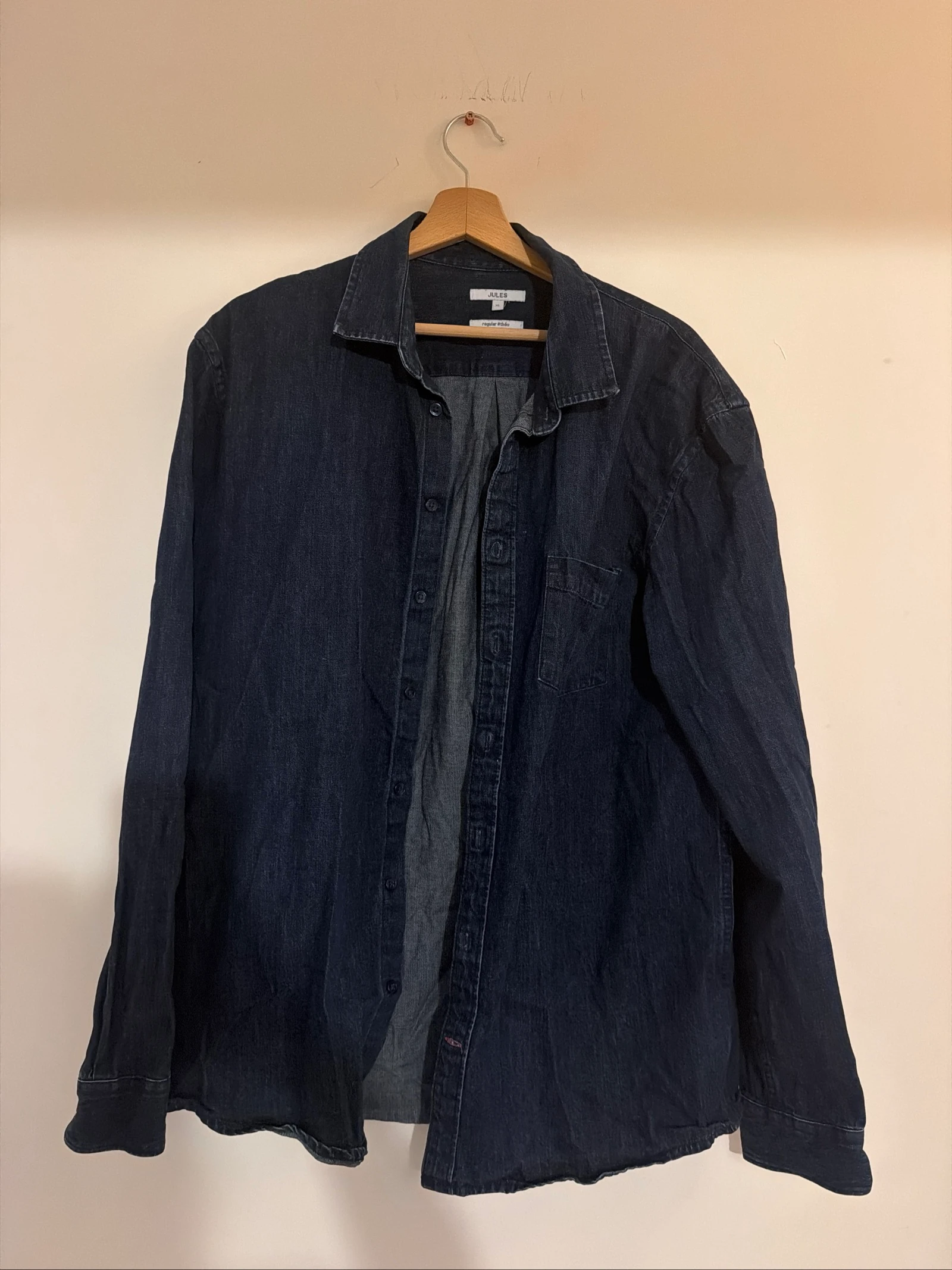 Chemise jeans homme Jules taille XL bon état 